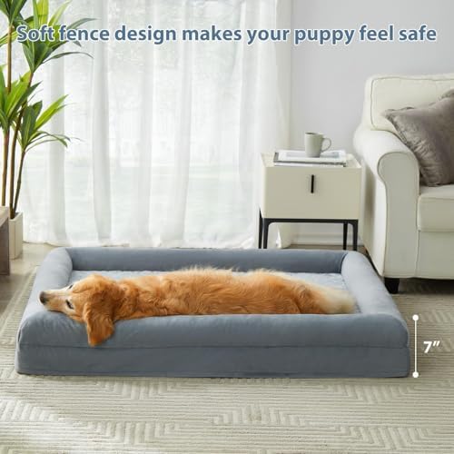 WNPETHOME XXL Extra Large Orthopedic for Senior Dog BedComfy Sleeping