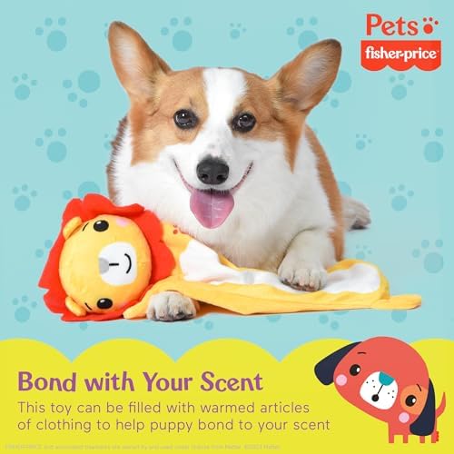 Fisher Price Warming Furrr-end Cuddler Dog Toy