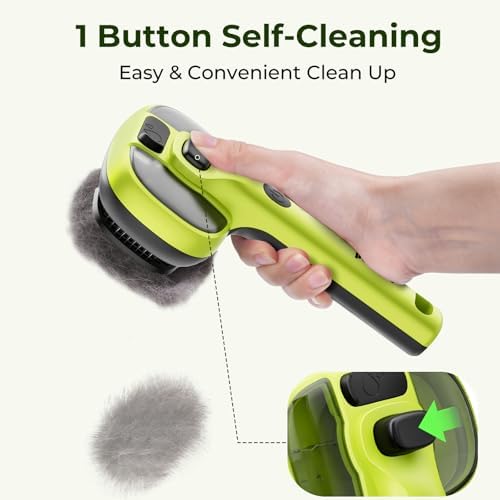 Pecute Self-Cleaning Steam Dog Cat Brush for Heavy Shedding/Long Coats