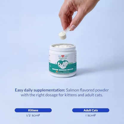 Probiotics for Cats Powder - Digestive, Gut & Diarrhea Support