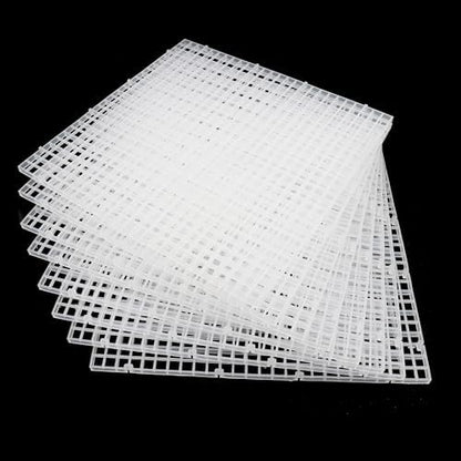 Aquarium Fish Tank Bottom Isolation 8 Pcs, Plastic Egg Crate