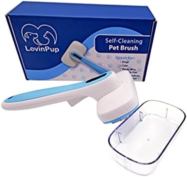 Pet Slicker Brush – Self Cleaning Brush for Dogs & Cats