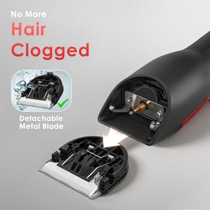Horse Clippers Low Noise Rechargeble Horse Trimmer Kit