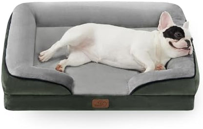 Bedsure Orthopedic Dog Beds for Medium Dogs with Removable Washable Cover