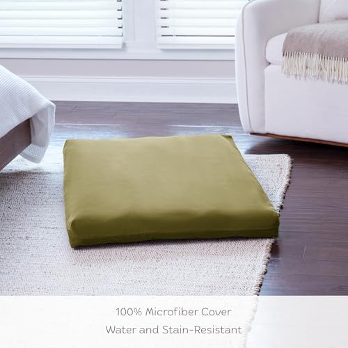 Happy Hounds Cooper Deluxe Reversible Crate Pad - Large - Moss