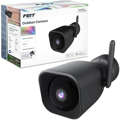 Feit Electric CAM/WM/WiFi 1080p HD Outdoor WiFi Smart Home Security Camera with Night Vision