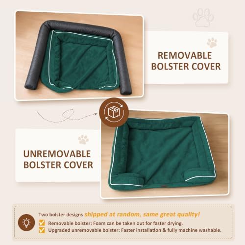 Comfort Expression Waterproof Orthopedic Dog Bed for Extra Large Dogs
