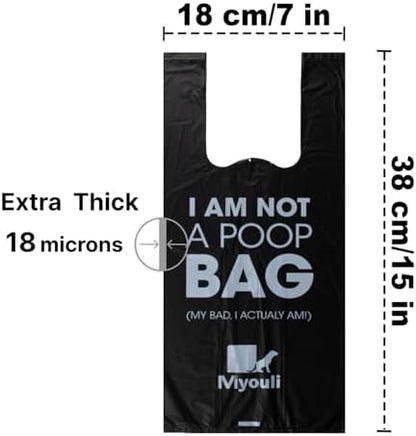 300 Counts Extra Thick Dog Poop Bags With Handles