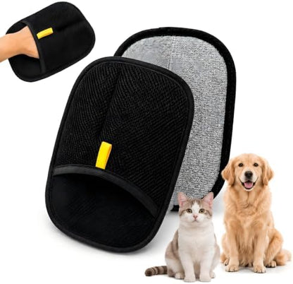 Electrostatic Pet Hair Removal Glove, Quick Wiping&Reusable