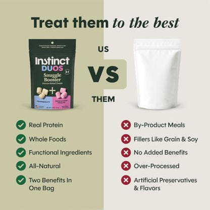 Instinct Duos Snuggle Booster, Freeze Dried Treats, Chicken, 4 oz.
