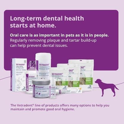 Vetradent® Veggie Dental Chews for Dogs - Medium, 30 Chews
