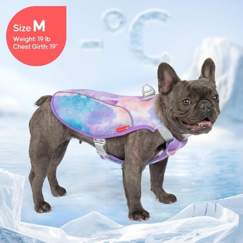 KYEESE Dog Cooling Vest Evaporative Dog Cooler Jacket for Hot Days