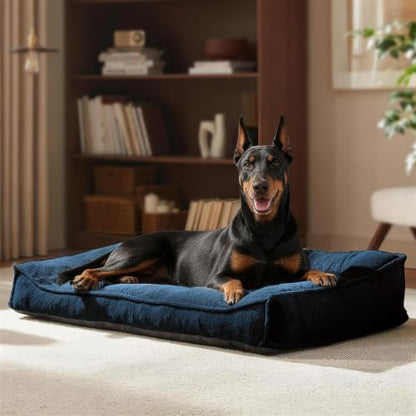 FURTIME XXL Orthopedic Dog Beds Large Sized Dog, Extra Thick Dog Couch 48"