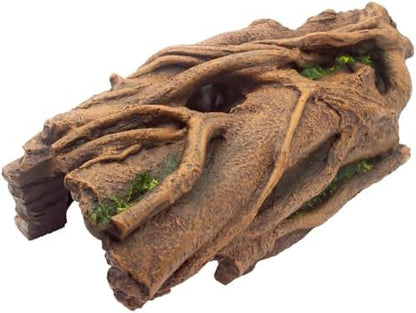 Large Reptile Hide Hollow Log for Snake Ball Python Bearded Dragon