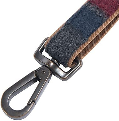 Carhartt Nylon Duck Blanket Stripe Dog Leash Brown/Blanket Stripe