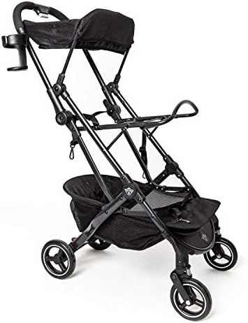 One for Pets 3-in-1 Luxury Pet Carrier, Booster Seat and Stroller for Small and Medium Size Dogs and Cats, No Assembly Required, Black (Chickadee)