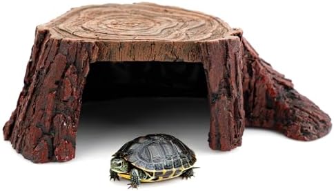 Aquarium Tank Accessories, Safe & Comfortable Hide, Reptile Hideout, Tortoises, Lizards, Hamster House