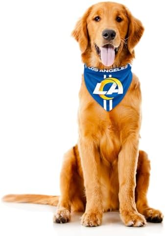 Littlearth NFL Reversible Pet Bandana - Officially Licensed Teams, Sizes XS to XL