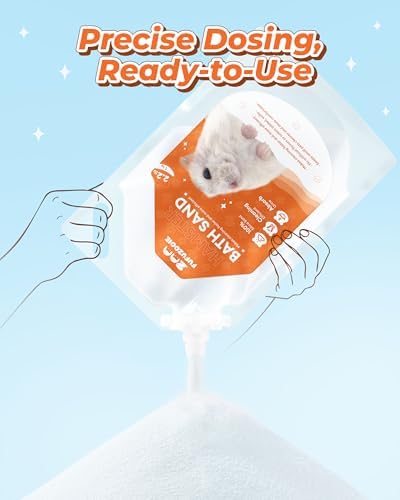 18oz Hamster Sand, Low-Dust Potty Litter