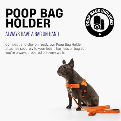 Dog Friendly Co. Poop Bag Holder for Leash, Dog Waste Bag (Pink Camo)