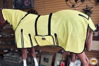 HILASON Horse Fly Sheet Breathable Mesh UV Protection Mosquito Bug Summer
