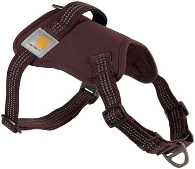 Carhartt Nylon Duck No Pull Dog Harness Deep Wine M