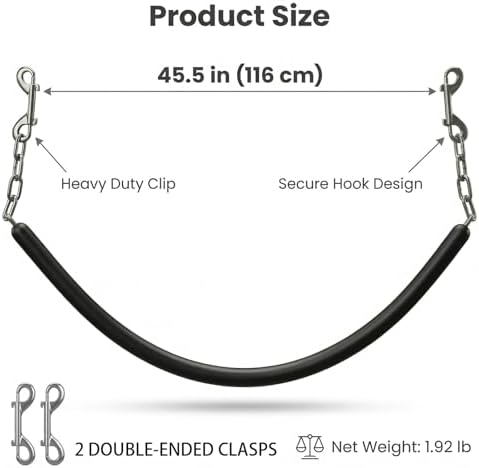 Lontcs Rubber Covered Horse Stall Chain