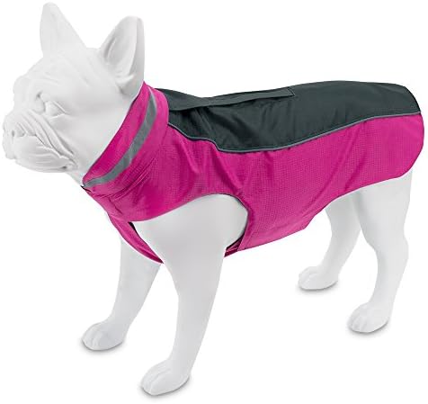 Voyager Dog Windbreaker by Best Pet Supplies - Fuchsia, X-Small