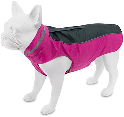 Voyager Dog Windbreaker by Best Pet Supplies - Fuchsia, X-Small