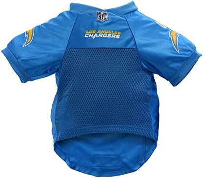 Littlearth NFL Los Angeles Chargers Premium Pet Jersey, Team Color, X-Large