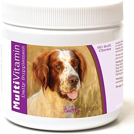 Healthy Breeds Irish Red and White Setter Multi-Vitamin Soft Chews 60 Count (1127-irws-001)