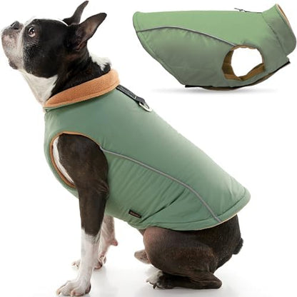 Gooby Sports Vest Dog Jacket, Green, X-Large