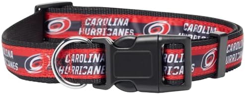 Pets First NHL Collar for Dogs & Cats. Adjustable, Cute, & Stylish! The Ultimate Hockey Fan Collar!