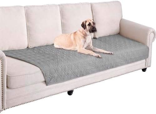 Ameritex Waterproof Blanket Reversible Dog Bed Cover Pet Blanket for Furniture Bed Couch Sofa