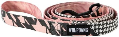 Wolfgang 1 Inch Venture Dog Leash Houndspink Print Small