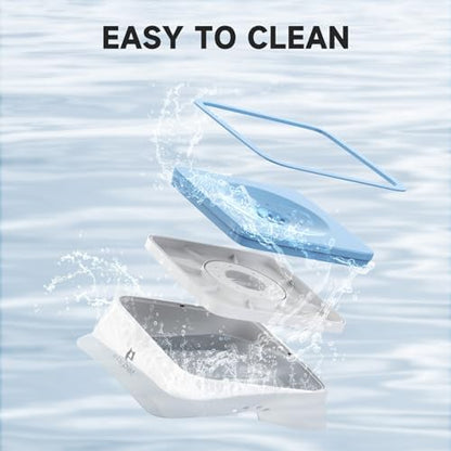 ELS PET Dog Water Bowl 2L, No Spill, Activated Carbon Filter for Dog & Cat