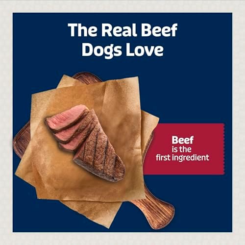 Blue Buffalo Jumbo Bits Beef Dog Treats, 4 oz