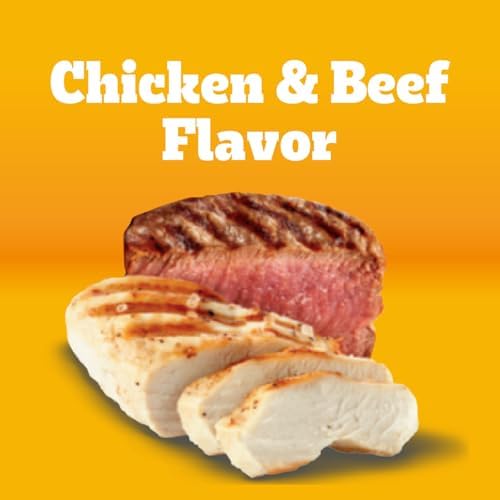 Pedigree Twisty Chews Medium/Large Dog Treats, Chicken & Beef, 16 Count