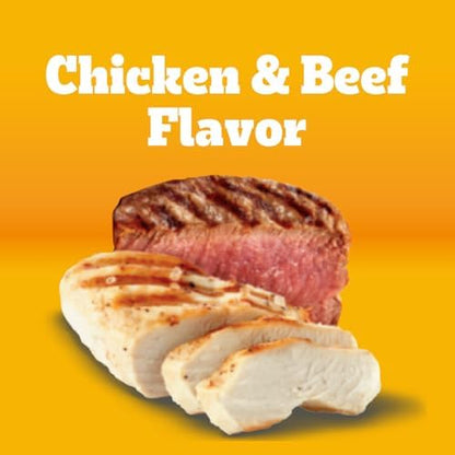 Pedigree Twisty Chews Medium/Large Dog Treats, Chicken & Beef, 16 Count