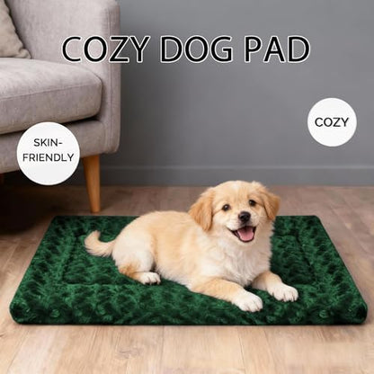 Soft Reversible Dog Mat - Dual-Sided Design for All Seasons - Machine Washable for Crates, Travel, and Home