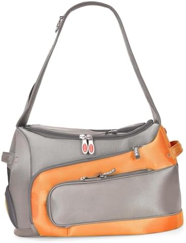 Argo Large Aero-Pet Airline-Approved Pet Carrier, Tango Orange