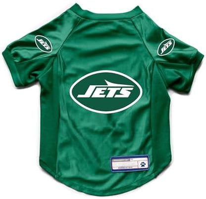 Littlearth New York Jets NFL Stretch Pet Jerseys for Big Dogs