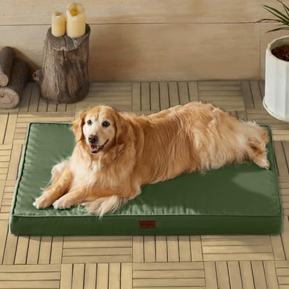 BFPETHOME Outdoor Waterproof Dog Bed for Large Dogs, Washable Cover, 54"