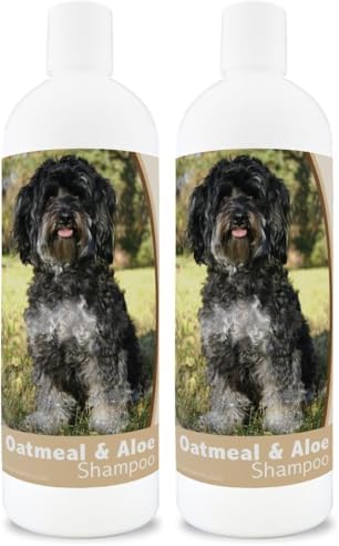 Healthy Breeds Maltipoo Oatmeal Shampoo with Aloe 16 oz (Pack of 2)