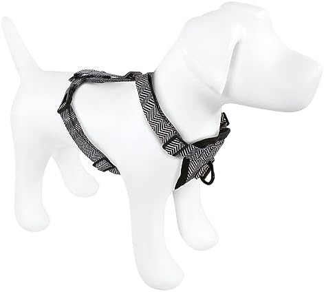 Luvable Friends Dog Pet Harness, Herringbone, Medium