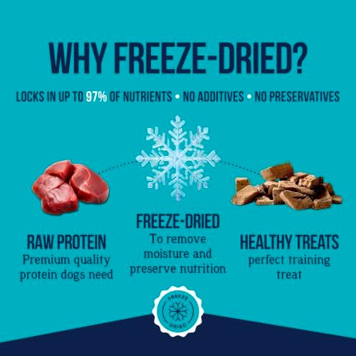 Stewart Freeze Dried Dog Treats, 100% Beef Liver, 2 oz Tub
