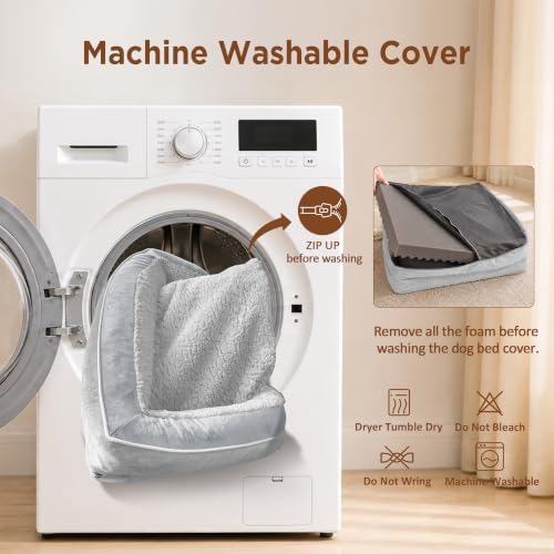 Comfort Expression Waterproof Orthopedic Dog Beds for Large Sized Dog