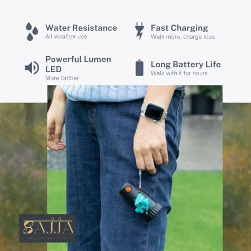 Smart Poop Bag Holder With LED Light - No Batteries Needed - USB-C Rechargeable Special Retracting Function Compact Durable Lightweight Perfect Pet Gift with poop bag opener