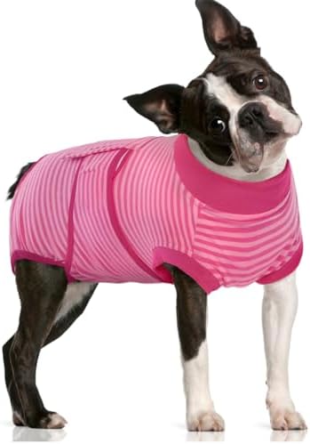 FUAMEY Recovery Suit for Dogs After Surgery,Soft Breathable Dog Bodysuit