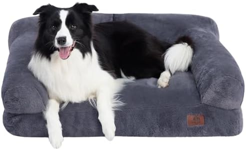 Hollypet Dog Large Cat Bed Puppy Couch Beds for Pets up to 50 lbs